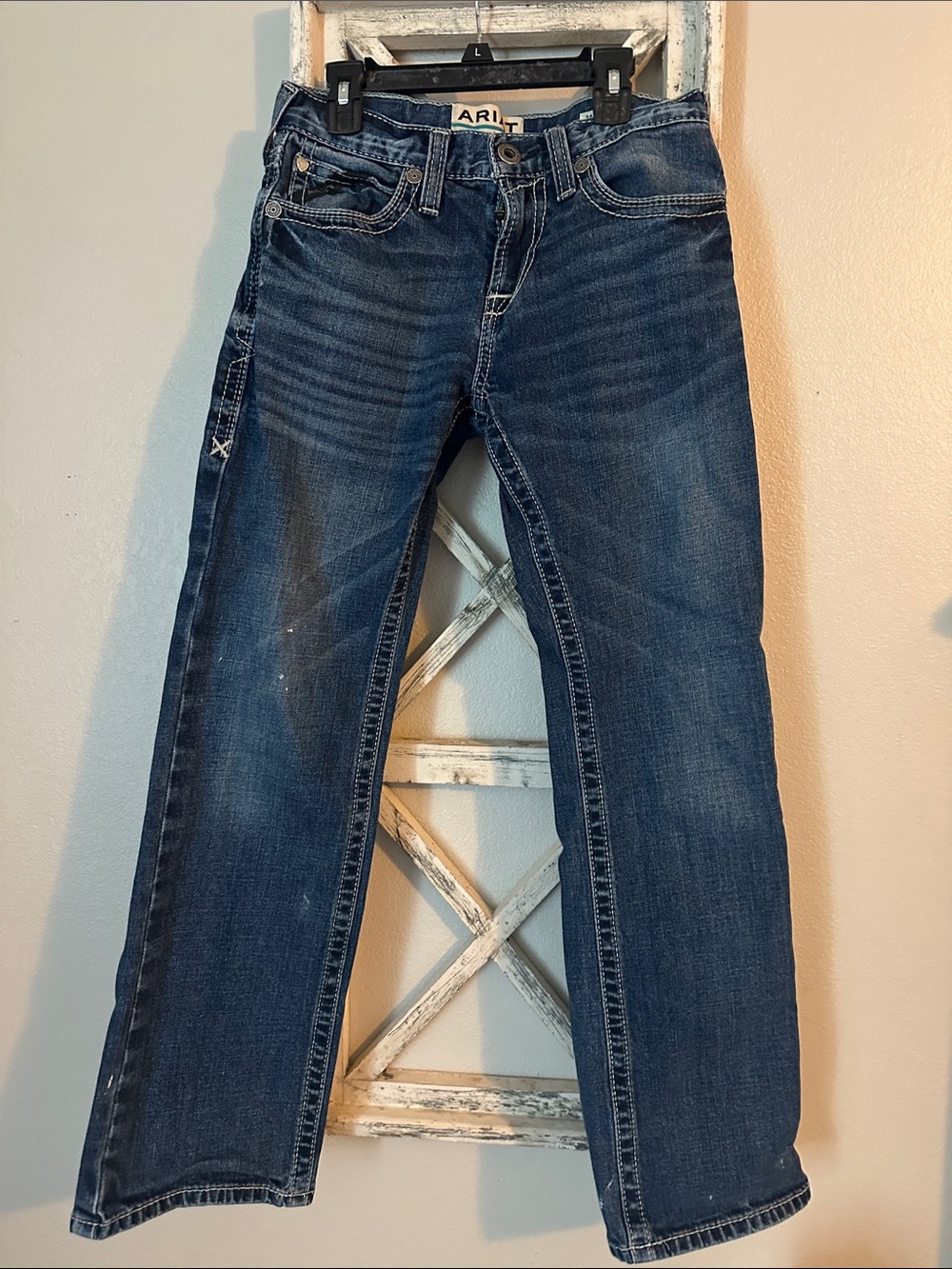 Ariat Blue Straight Leg Jeans